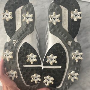 Gently used youth adidas bounce golf shoes size 4